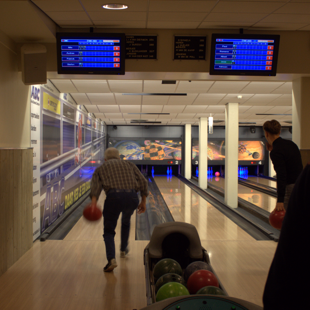 Foto bijeenkomst bowlen